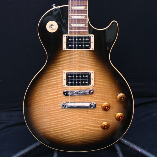 Guitarra Gibson Les Paul Slash Flame Top Tobacco Sunburst | MercadoLibre