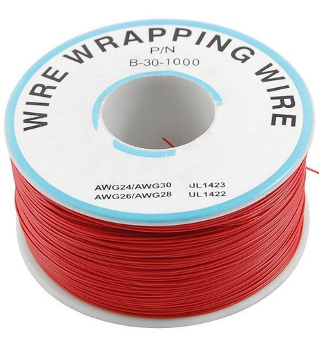 Cable Wrapping Wired 30 Awg 305 Metros Para Soldar Chip
