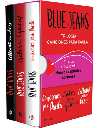 Estuche Trilogia Canciones Para Paula - Blue Jeans
