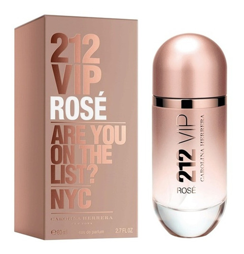 212 Vip Rose Edp X30 Carolina Herrera