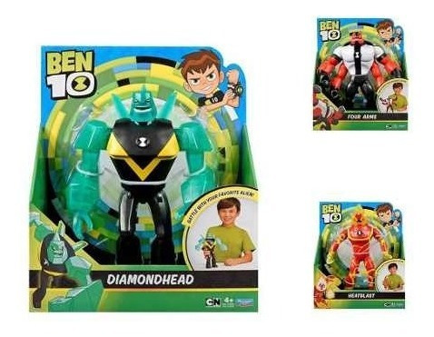 Ben 10 Figura Grande Fuego Diamante 25cm Caffaro 76650