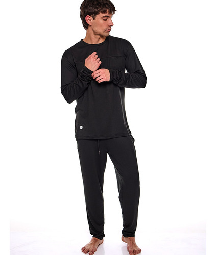 Pijama Hombre De Microfibra Eyelit Art 1952