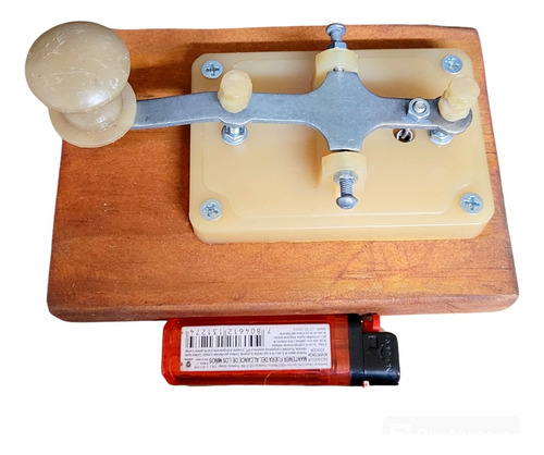 Antiguo Telegrafo, Clave Morse, Sovietico, Ex Urss, Años 70s (Usado)