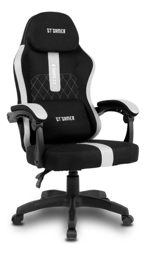 Cadeira Gamer Goldentec Gt Mercury Goldentec Acessórios Cor Preto E Vermelho Material Do Estofamento Algodão