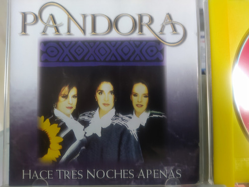 Pandora Cd Hace Tres Noches Apenas  La Usurpadora 