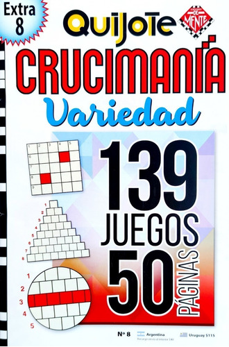 Quijote Crucimania Variedad Extra N° 8 - 50 Paginas