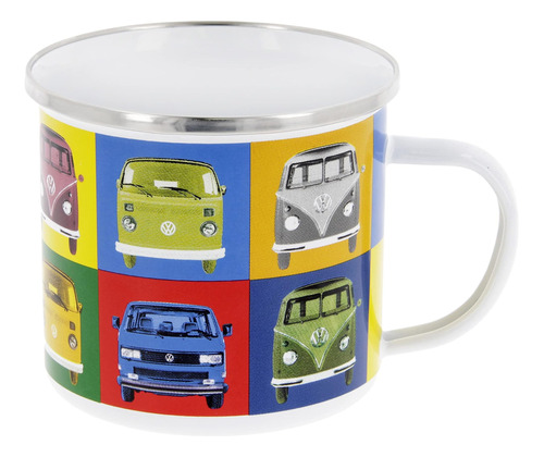 Brisa Vw Collection - Taza De Café Esmaltada Volkswagen Samb