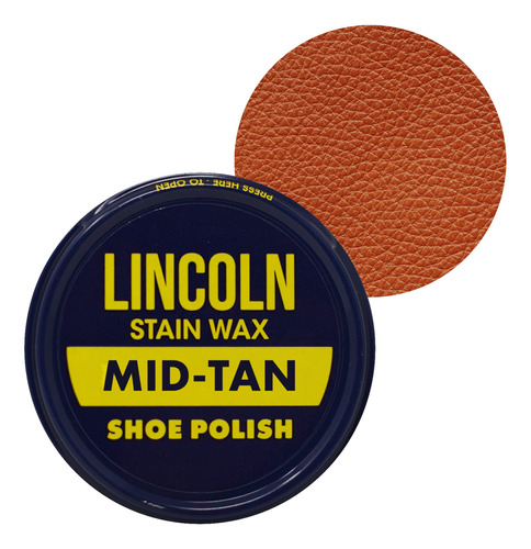 Lincoln - Cera Para Pulido De Zapatos 3 fl Oz (seleccion De