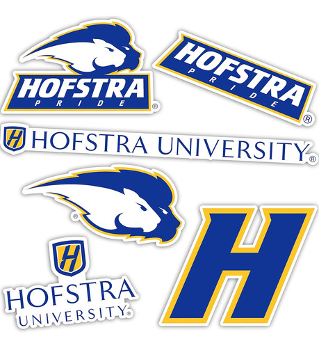 Hofstra University Pride Stickers Vinyl Decals Laptop B...