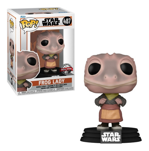 Imagen 2 de 4 de Pop! Star Wars: The Mandalorian - Frog Lady (50530) 487