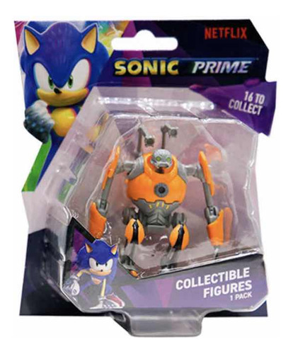 Muñeco Pmi Eggforcer Figura 6.5cm Sonic Prime