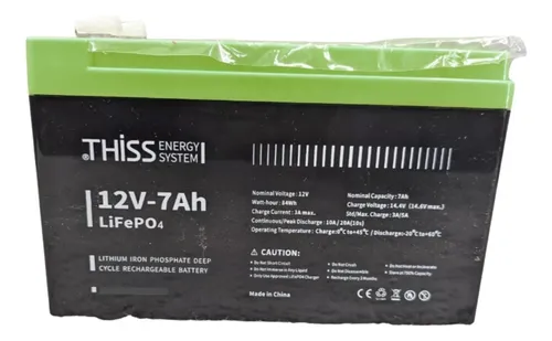 Bateria Lifepo4 7ah 12v