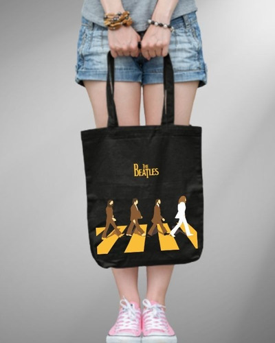 Tote Bag- Bolsa De The Beatles Abbey Road 