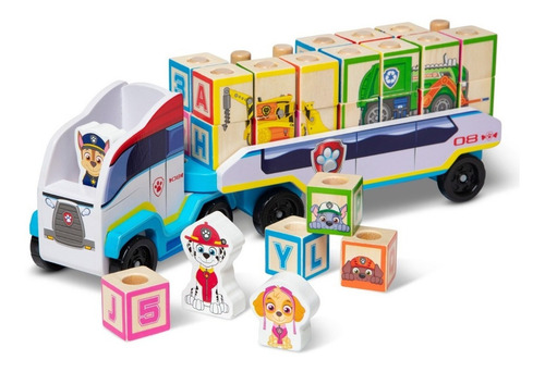 Camión Con Bloques Abc Paw Patrol Melissa & Doug