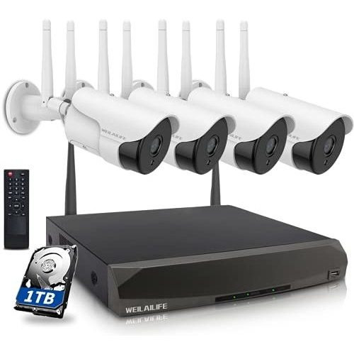 Kits Dvr Para Vigilancia Sistema De Cámara De Seguridad Inal