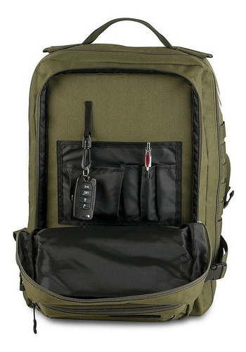 Imagem 3 de 4 de Mochila Masculina Black Skull Grande Resistente P Notebook