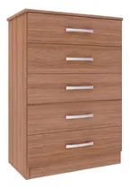 Comprar Comodas Cajoneras 5 Cajones Dormitorio Blanco 051 Color Marrón