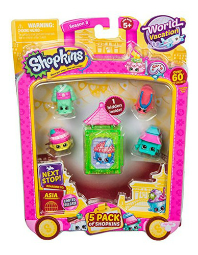  Pack De Juguetes Shopkins S8 W2 Asia 