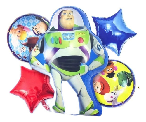 Globo Toy Story Buzz Lightyear Azul 