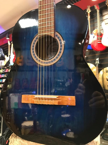 Imagen 2 de 3 de Guitarra Criolla De Estudio Varios Colores Con Funda Oferta!