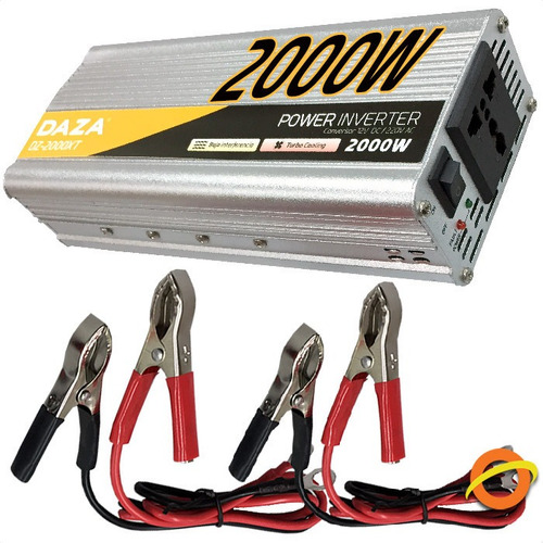 Imagen 1 de 10 de Inversor Conversor Inverter Corriente 12v A 220v Auto Coche