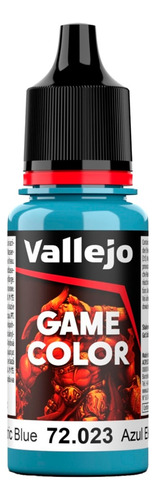 Tinta Vallejo Game Color New Azul Electric Blue 72.023 18ml