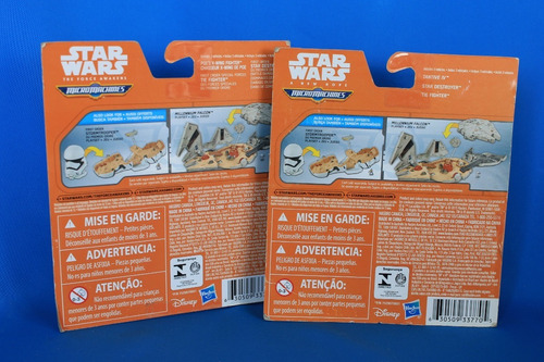 Lote Micromachines Star Wars The Force Awakens Hasbro (Usado)