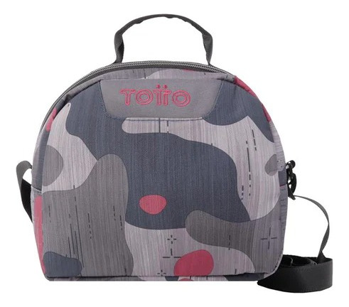 Lonchera Bolso Para Comida Totto Ecole Borrador Gris 4y6