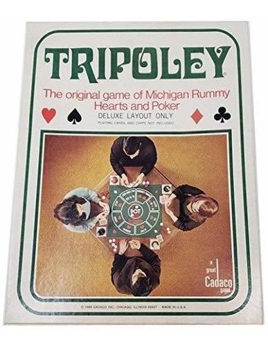 Tripoley: The 1969 Original Game Of Michigan Rummy, Hearts A