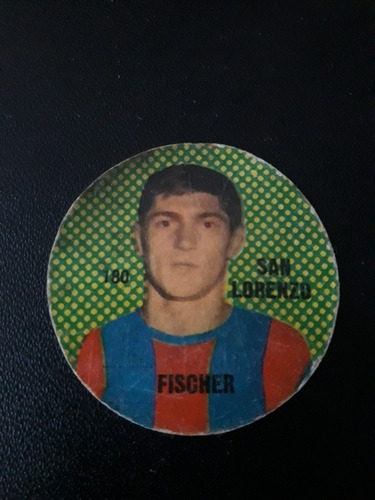 Sport 1967. Figurita N° 180 Fischer San Lorenzo. Mira!!!!