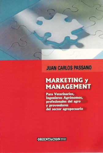 Marketing Y Management Ingenieros Agrónomos Y Veterinarios