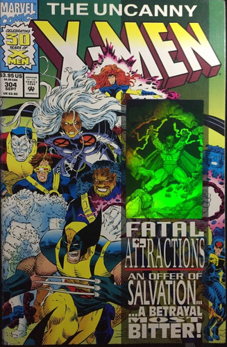 Comic The Uncanny X-men Portada Con Holograma