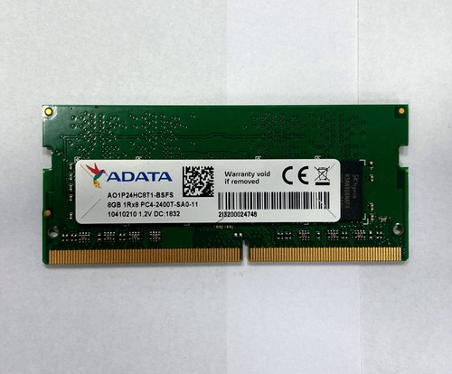 Memoria Ram Ddr4 Adata 8gb