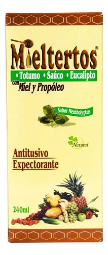 Mieltertos Jarabe | Expectorante Natural | 240 Ml