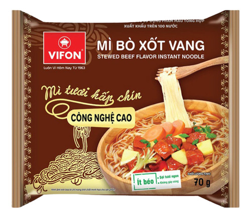 Ramen Mix De Vegetales Y Carne X70gr Vifon