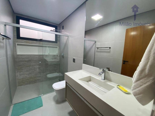 Imagem 15 de 30 de Casa Térrea, 3 Suítes À Venda, 295 M² Por R$ 2.300.000 - Alphaville Nova Esplanada I - Campolim - Votorantim/sp - Ca0518