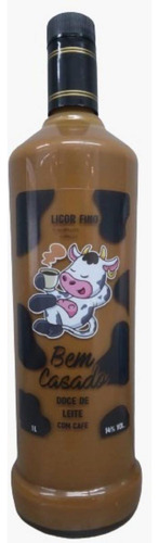 Licor Bem Casado Doce De Leite Com Café . 01x1000ml