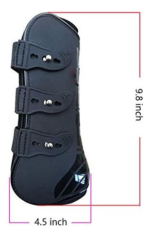 Zelro Botas De Caballo Con Tendón De Salto Frontal Abierto,