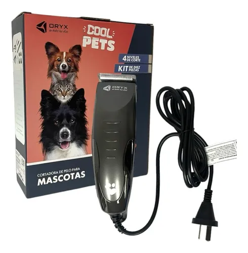 Maquina Cortar Pelo Perros Cortadora Canina + Accesorios !!