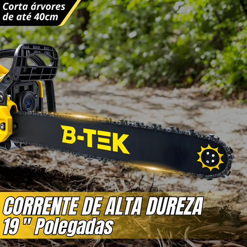 Motosserra A Gasolina 57cc 2.4kw E Maleta Com 46 Ferramentas