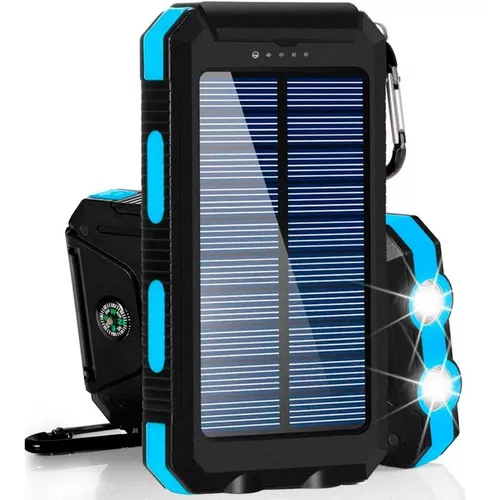 Batería Solar Portátil De 5600MAH Blue DBPR015BL