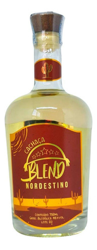 Cachaça Blend Nordestino Jequitibá Rosa E Freijó 750ml