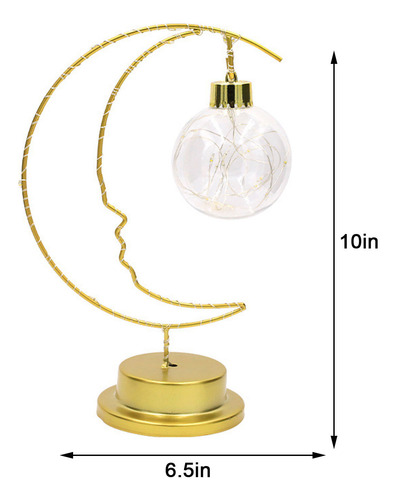 Lámpara Decorativa De Hierro C, Lámpara Decorativa De Hierro