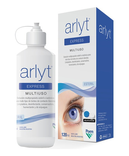 Arlyt® Express X 120ml Líquido Multiuso | Lentes De Contacto