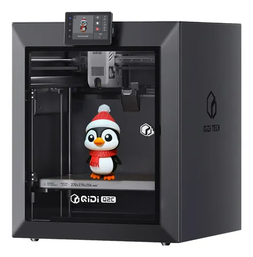 Impressora 3d R Qidi Q2c Fechada Fdm 27x27x26 Cm Com Nivelam