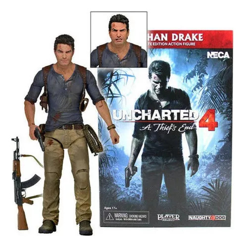 Modelo De Brinquedo Boneco De Nathan Drake Em Uncharted 4 A
