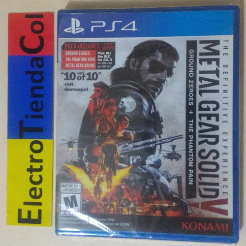 Metal Gear Solid 5 Definitive Experience Ps4 Sellado Español