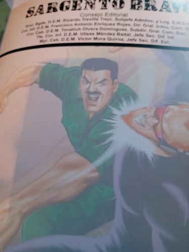 Imagen 3 de 5 de Sedena Cómic Revista Sargento Bravo No. 1