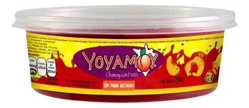 2 Pza Salsa Chamoy Yoyamoy Con Fruta De 250 G