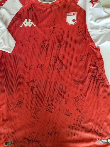 Camiseta Santafe - Autografiada